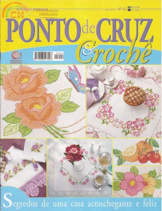 Ponto de Cruz & Crochè n°42 - 2012 Portugues 1.jpg