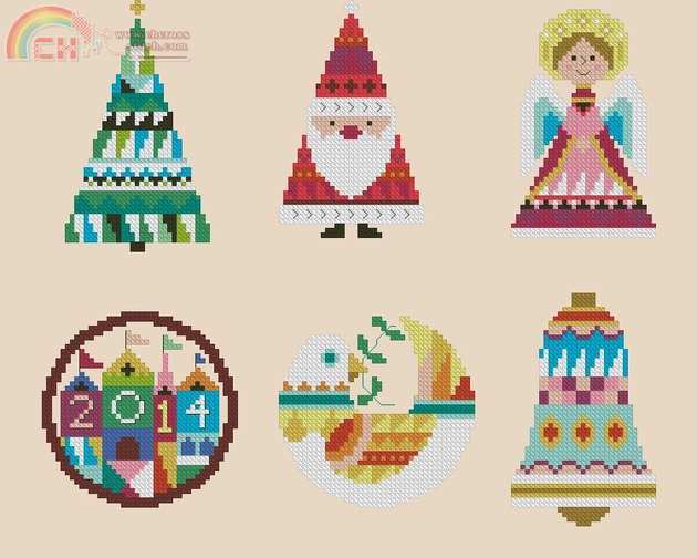 Satsuma Street - 2014 ornament set a repaint.jpg