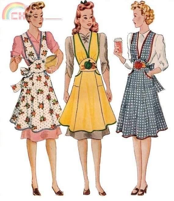 Aprons - Vintage Full Apron
