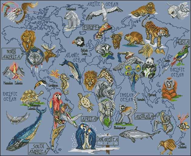Cross Stitch Collection_2004_Animals_World_map.jpg