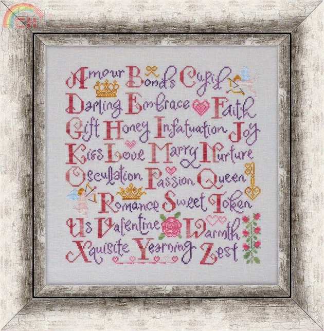 Cottage Garden Samplings - Valentine