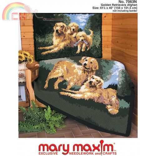 Golden Retrievers Afghan Pattern.jpg