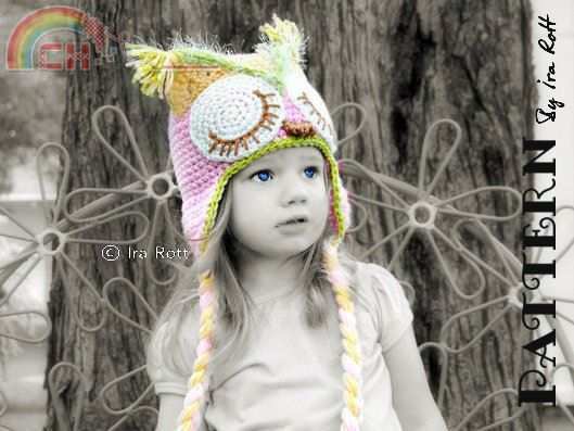 Pink Berry Owl Hat