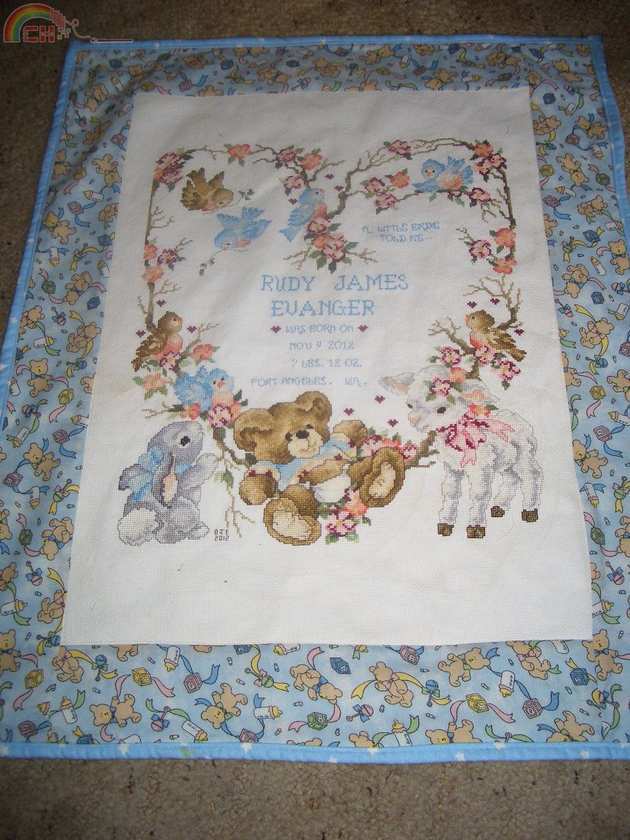 made for my new grandson a couple years ago