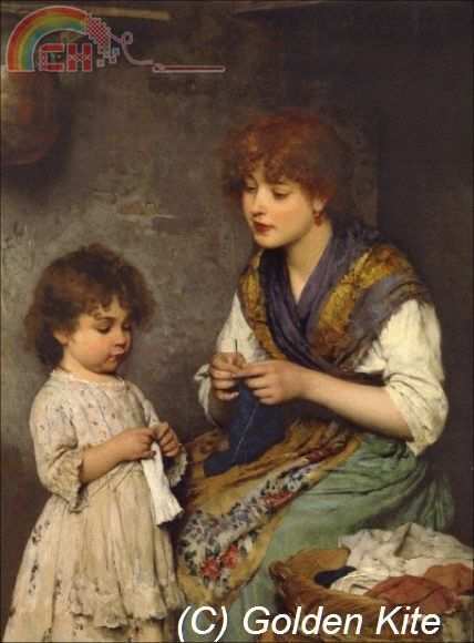 2702 . The Knitting Lesson.jpg