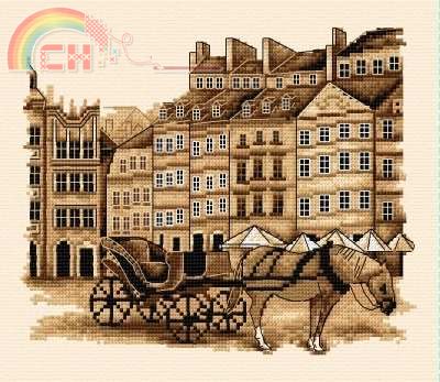 Warszawa - widok na Stary Rynek 18x24.jpg