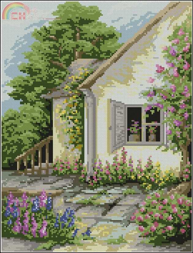 Hafty Polskie 2005-9 - Quiet of the Garden - Anchor.jpg