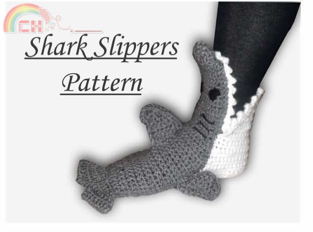 mens funny shark slippers  mens only