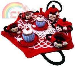 Ladybug Tea Set