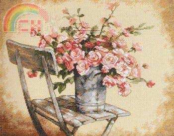Dimensions 35187 Roses on white chair.jpg