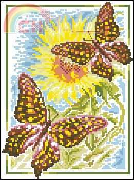 Zolotoe Runo B-006 Butterflies Admiral.jpg