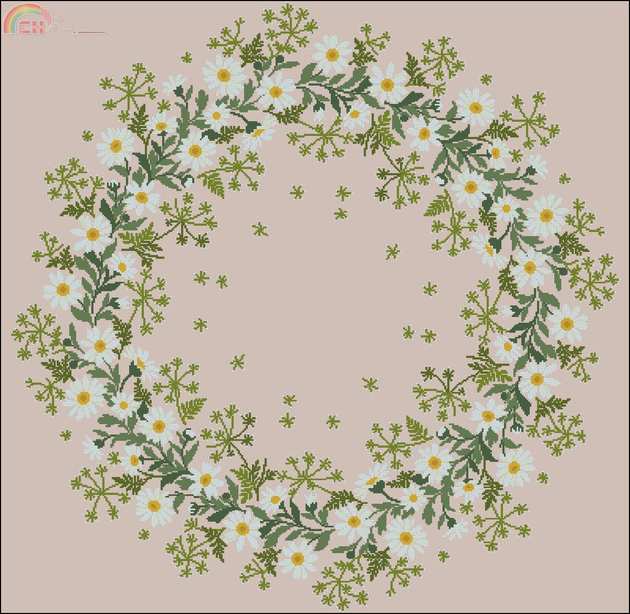 ER 12-3625 Daisy Circle Tablecloth.jpg
