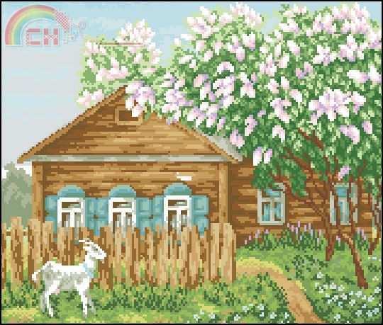 Zolotoe Runo MD-006 Country Landscape.jpg