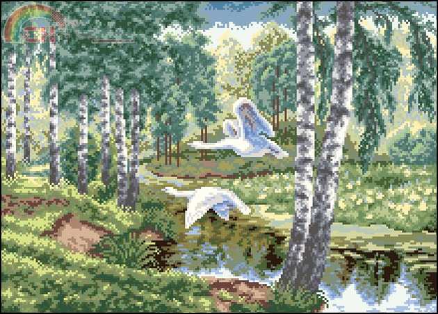 Zolotoe Runo VM-004 Wild gooses.jpg