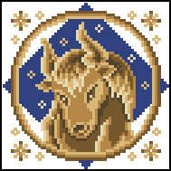 Zolotoe runo ZZ-002  Signs on the Zodiak  taurus.jpg