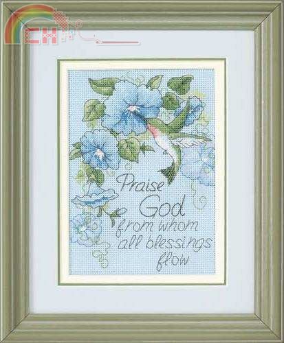 Dimensions 65015 - Hummingbird and Morning Glories.jpg