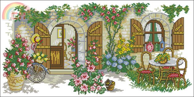 Vervaco 70.486 In de tuin in the garden.jpg