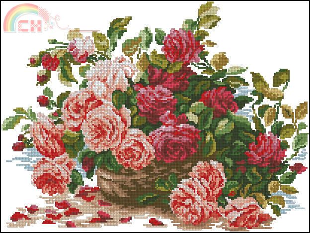 Чудесная Игла 40-38 Королевские розы.jpg