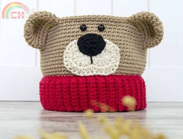 Teddy Bear Basket.JPG