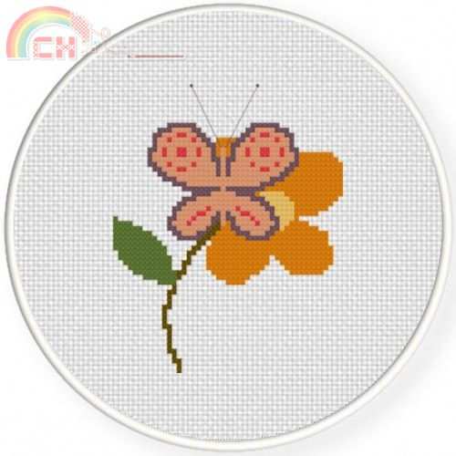 Butterfly In Flower .jpg