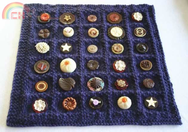 Box of Chocolates Afghan Square