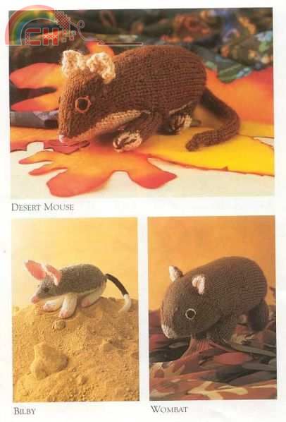 Knitted Animals2