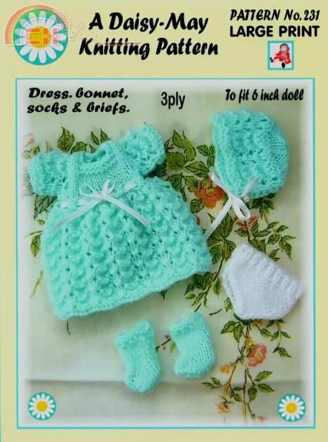 Daisy May 231 - Dress, Bonett, Socks and Brief to fit 6 inch dolls.jpg