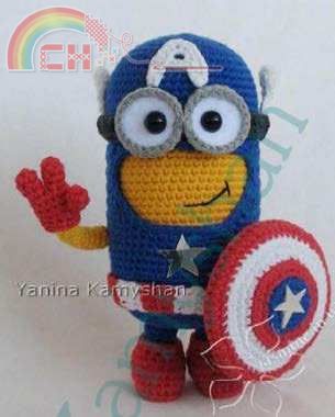 Minion Captain America - Yanina Kamyshan - Translation Russian to English.jpg