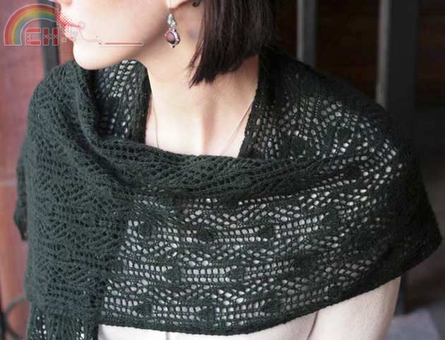 Vinca Shawl