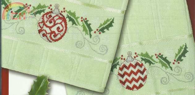 Holly &amp; Ornament Towels.jpg