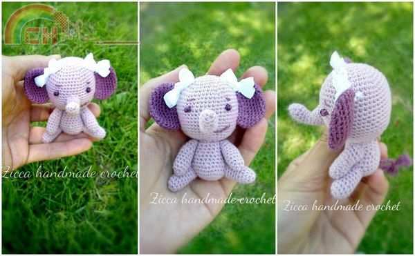 Zicca handmade crochet - Ilona Ziber - Elepant.jpg