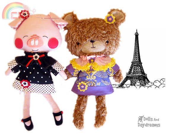 French Dress and Cape Sewing Pattern1.jpg