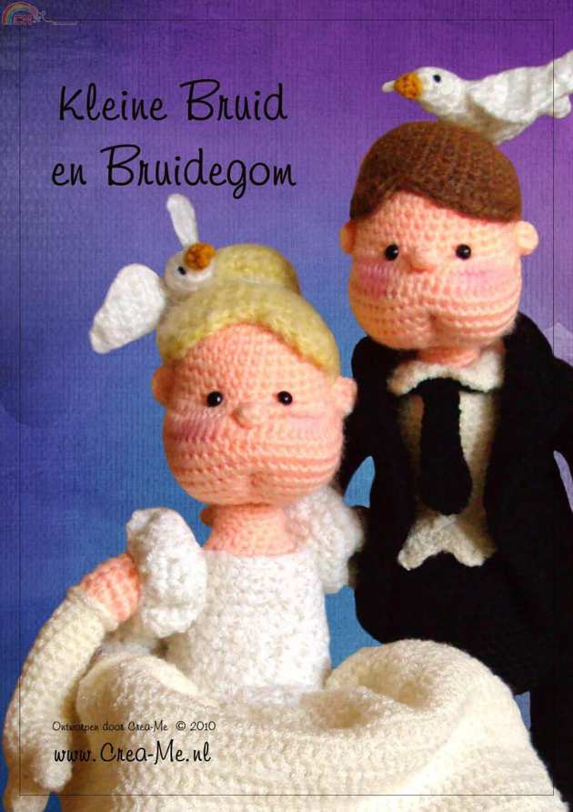 Carola van Groen - little bride and groom - CreaMeAndYou - dutch.jpg