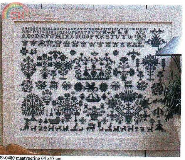 permin of copenhagen 39-0480 Sampler 1749.jpg