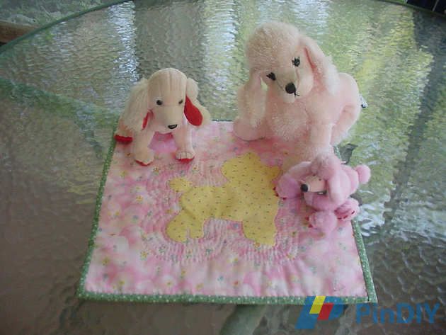 Poodle Miniature Quilt