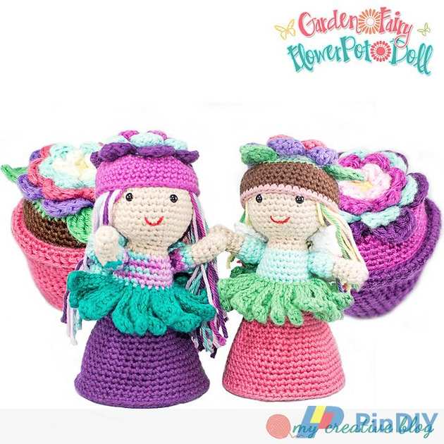 My Creative Blog  - Heather Boyer - Garden Fairy Flower Pot Doll.jpg