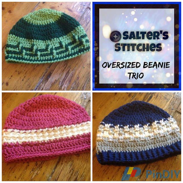 Oversized Beanie Trio