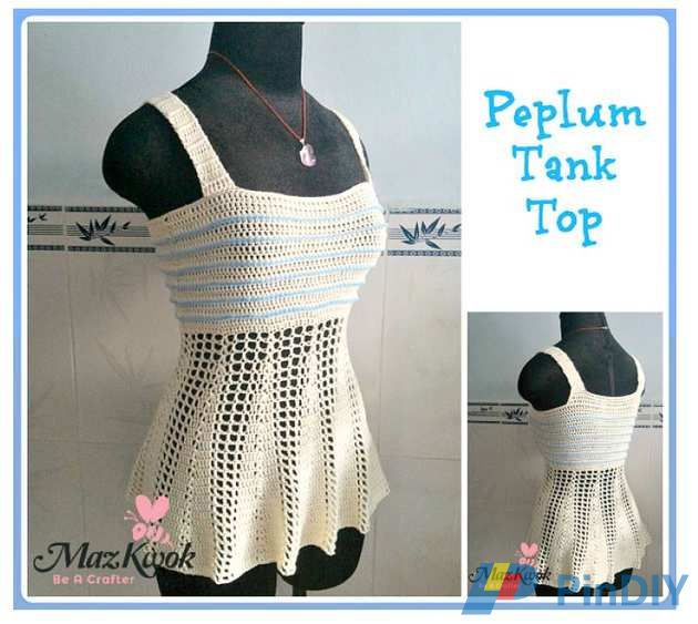 Peplum Tank Top
