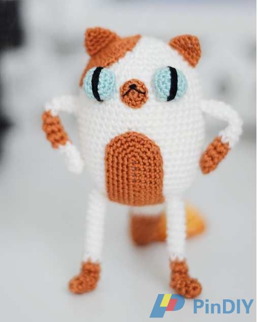 Amigurumi Cake the Cat