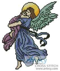Artecy Cross Stitch - Angel Hug (18) 80x97