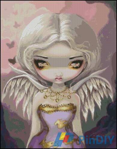 BECKET-GRIFFITH1429QS QS Angel In Lilac.jpg