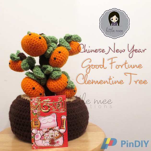 Chinese New Year Clementine Tree 