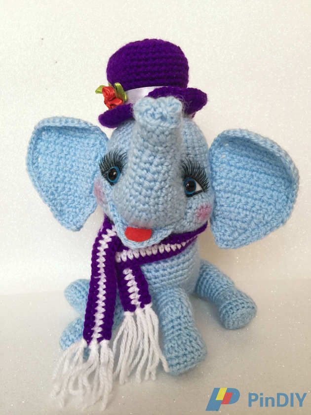 Blue elephant
