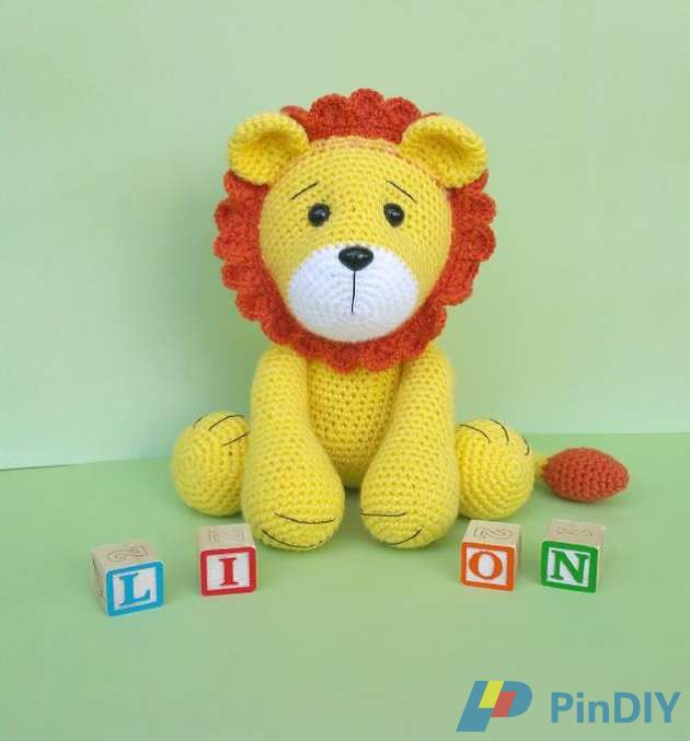 Pink Fox Stiches - Leo The Lion.jpg