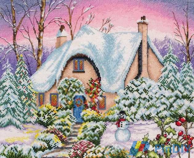 Anchor PCE884 snow cottage pic.JPG