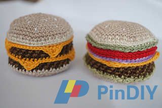 Cheese Burger Bean Bag