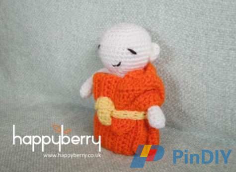 Basic Doll With Buddhist Monk Outfit
