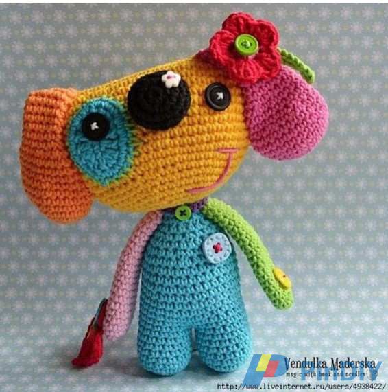 Rainbow Doggie 