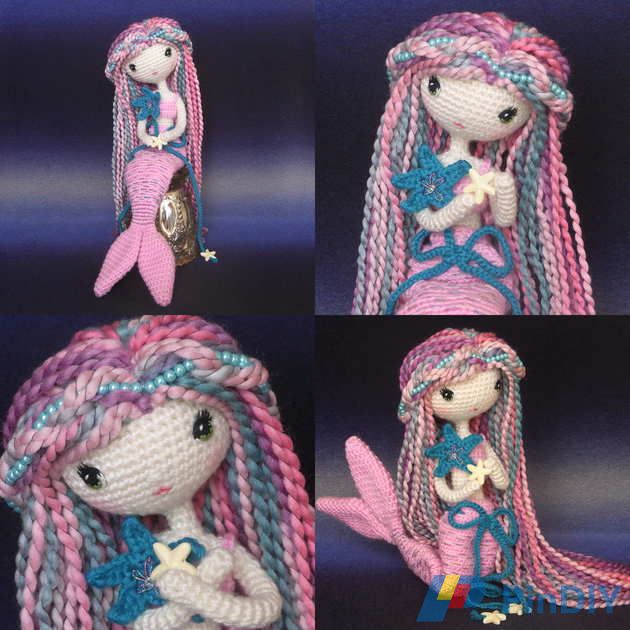Amigurumi mermaid