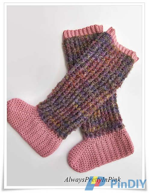 Over the Knee Slipper Socks